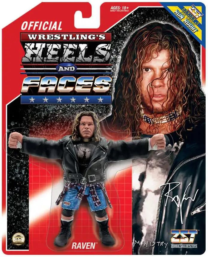 Wrestling's Heels & Faces Series 2 Raven Action Figure
