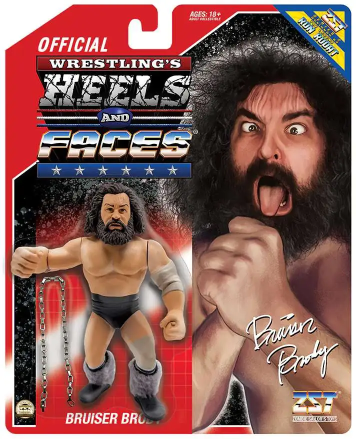 Wrestling's Heels & Faces Series 2 Bruiser Brody Action Figure