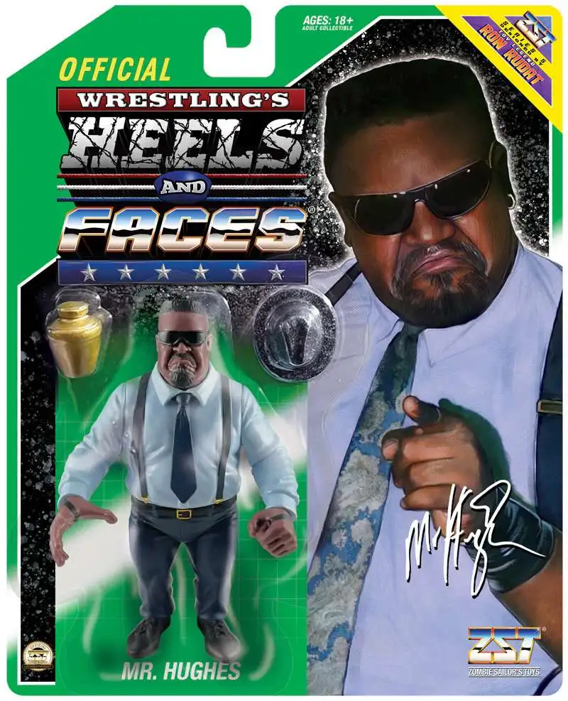 Wrestling's Heels & Faces Series 5 Mr. Hughes Action Figure