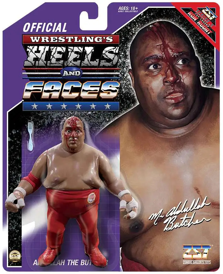 Wrestling's Heels & Faces Series 4 Abdullah the Butcher Action Figure