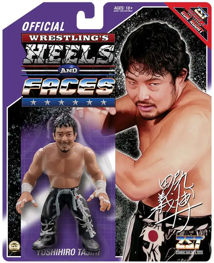 Wrestling's Heels & Faces Series 4 Yoshihiro Tajiri Action Figure