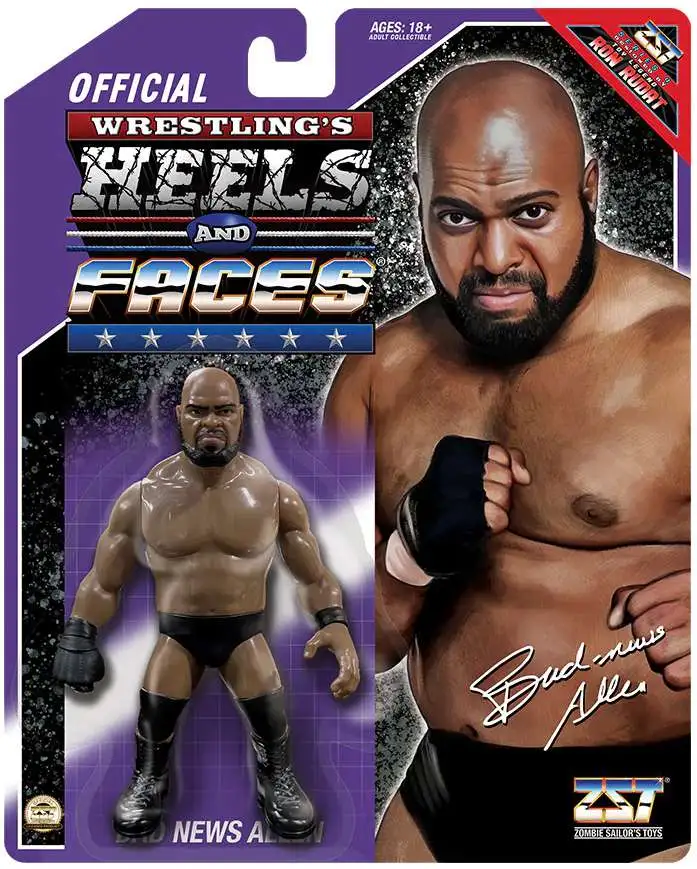 Wrestling's Heels & Faces Series 4 Bad News Allen Action Figure