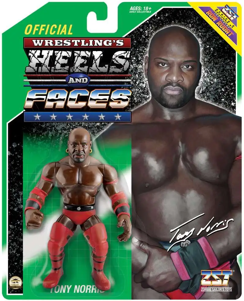 Wrestling's Heels & Faces Series 5 Tony Norris Action Figure