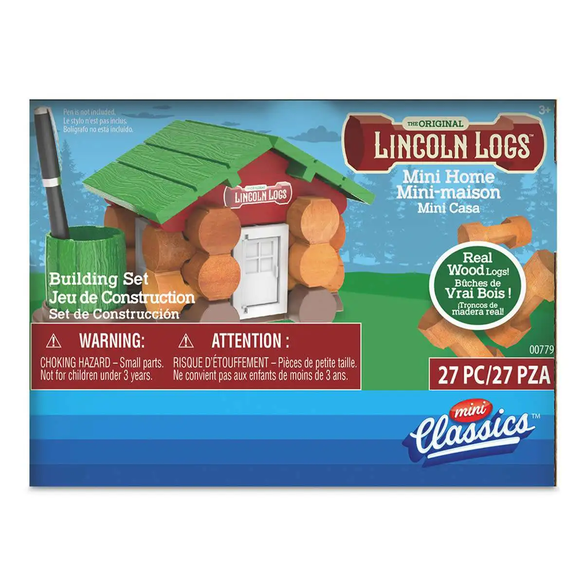 Lincoln Logs Mini Classics Mini Home Set