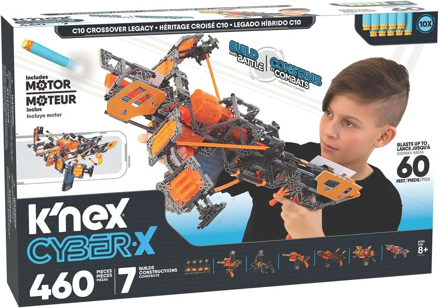 K'Nex Cyber-X C10 Crossover Legacy Set [Damaged Package]