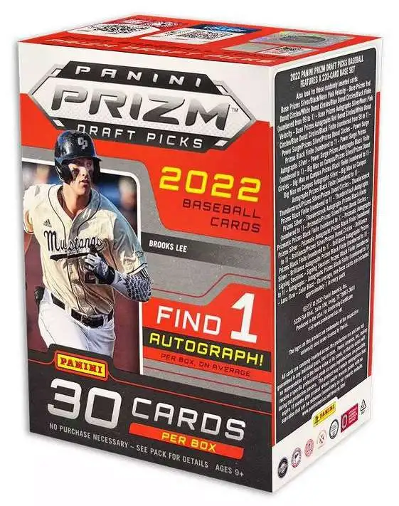 MLB Panini 2022 Prizm Draft Picks Baseball Trading Card BLASTER Box [6 Packs]