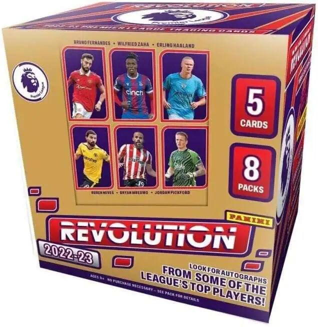 MLS Panini 2022-23 Revolution Soccer Trading Card HOBBY Box