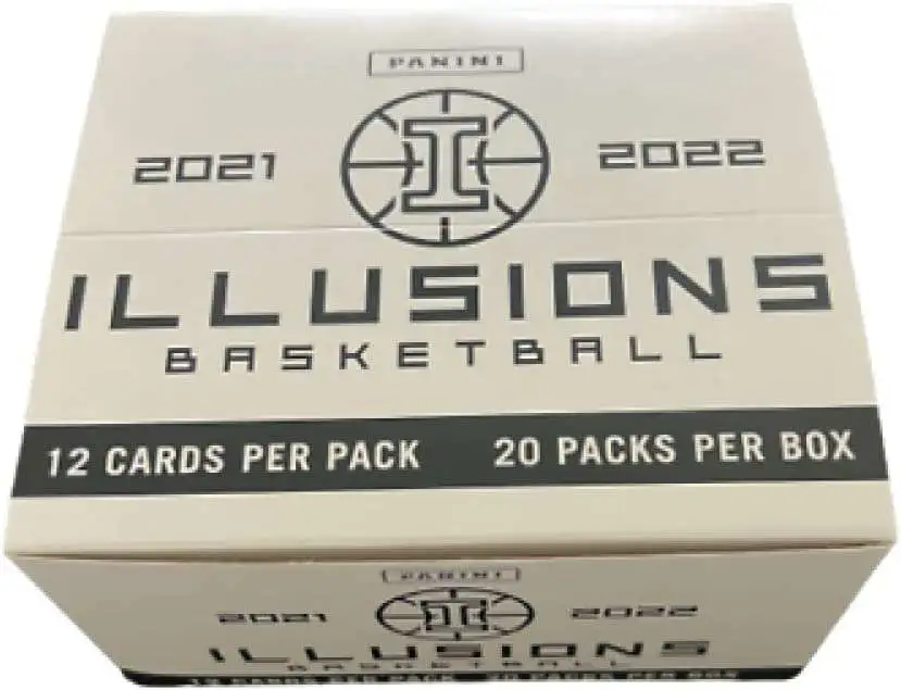 NBA Panini 2021-22 Illusions Basketball Trading Card VALUE Box [20 FAT Packs]