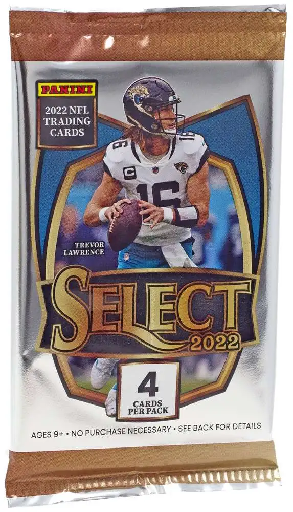 2022 Panini Select Draft Picks Football Jumbo Value 12-Pack Box (Light –