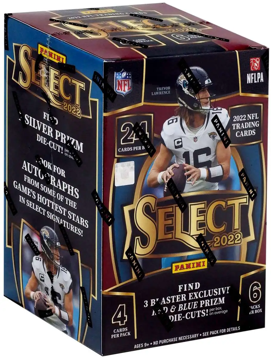 NFL Panini 2023 Select Draft Picks Collegiate Football Trading Card MEGA Box  6 Packs - ToyWiz