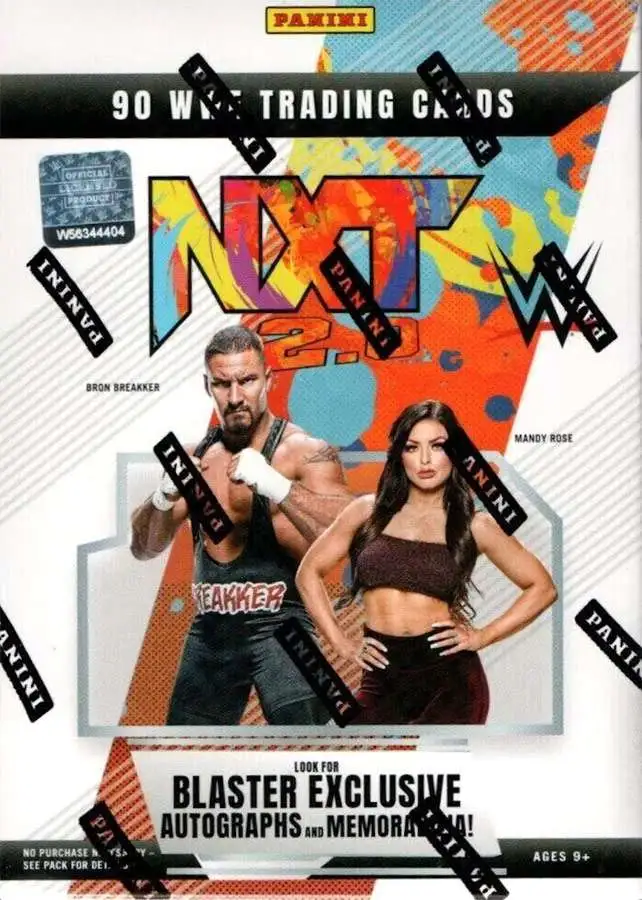 WWE Wrestling Topps NXT 2.0 Trading Card BLASTER Box [6 Packs]