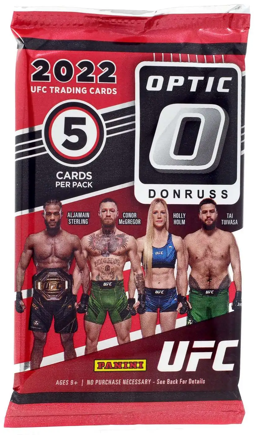 Panini 2022 Donruss Optic UFC Trading Card BLASTER Pack [5 Cards]