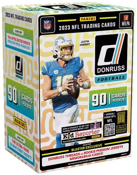 NFL Panini 2023 Donruss Football Trading Card BLASTER Box 6 Packs, 11