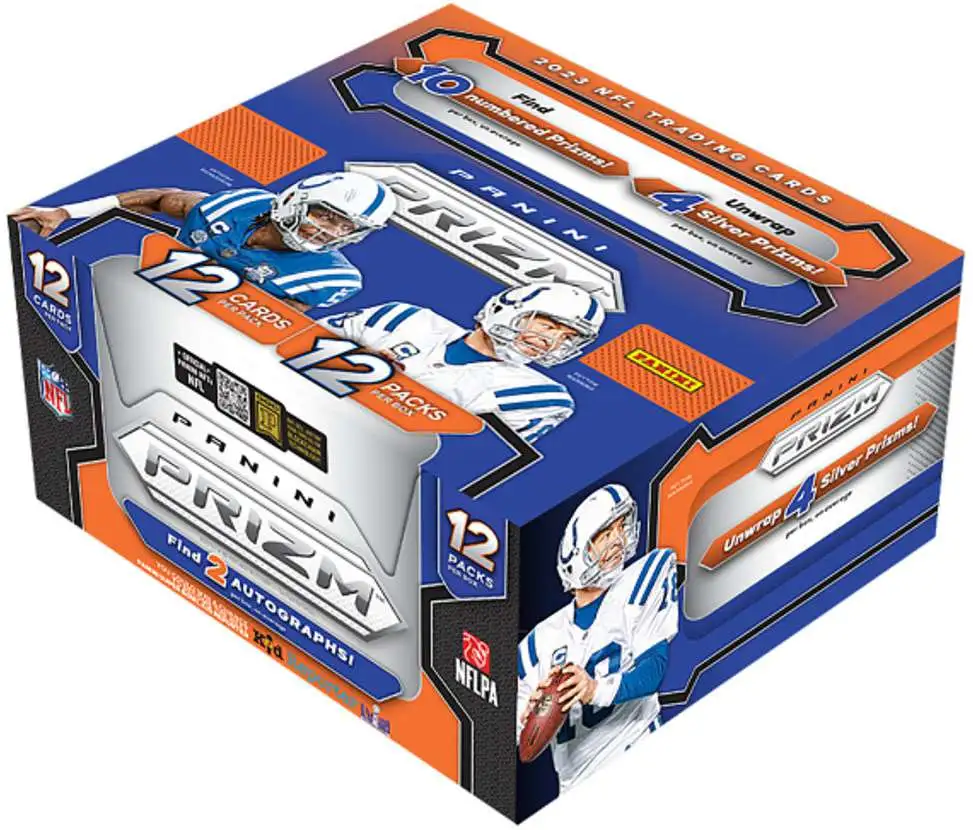 NFL Panini 2023 Prizm Football Trading Card HOBBY Box [12 Packs]