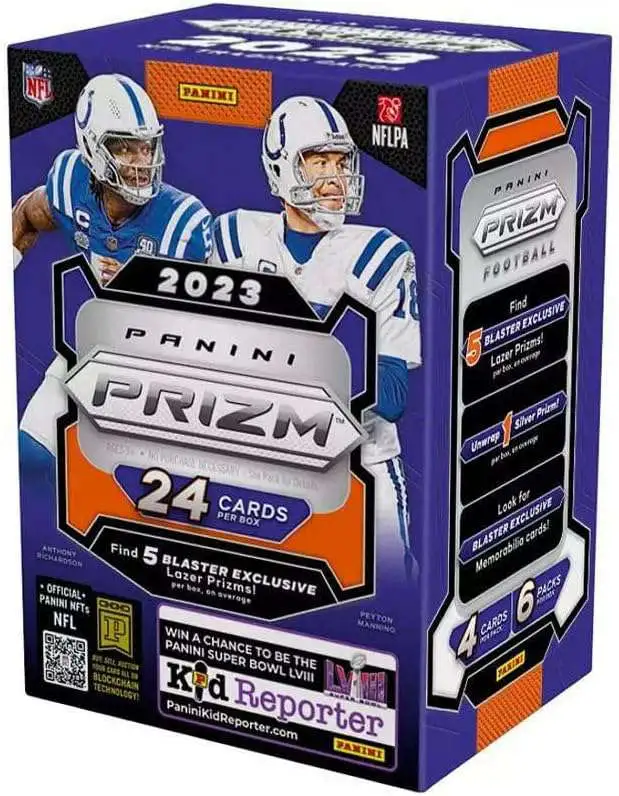 NFL Panini 2023 Prizm Football Trading Card BLASTER Box [6 Packs]