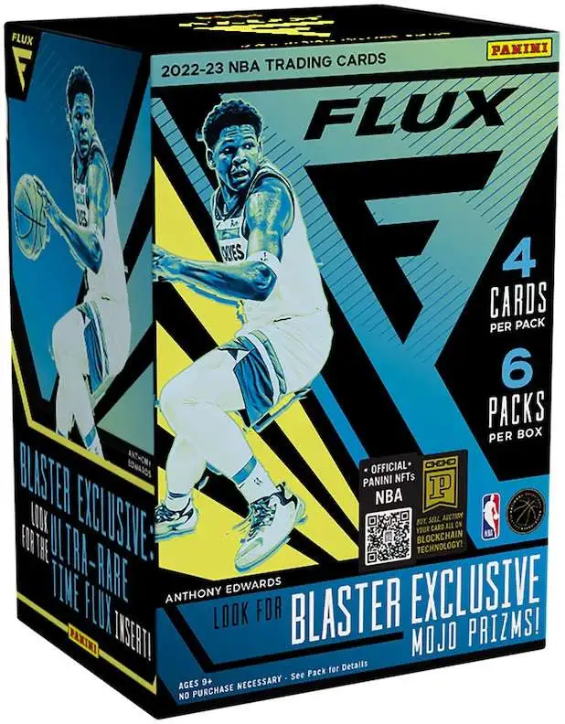 NBA Panini 202223 Flux Basketball Trading Card BLASTER Box 6 Packs