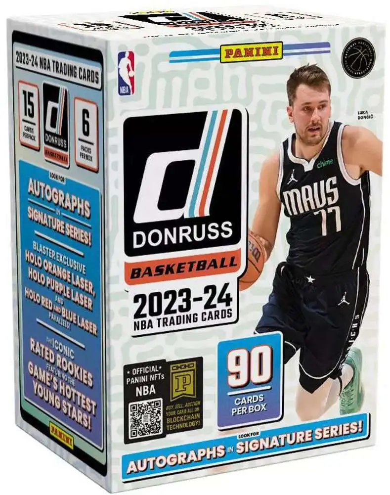 NBA Panini 2023-24 Donruss Basketball Trading Card BLASTER Box [6 Packs]