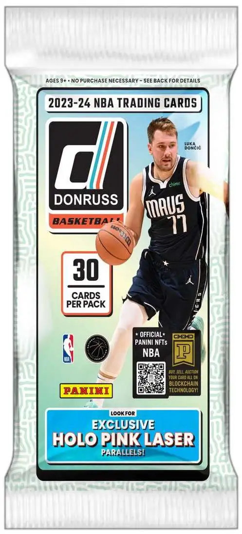 NBA Panini 2023-24 Donruss Basketball Trading Card VALUE Pack [30 Cards]