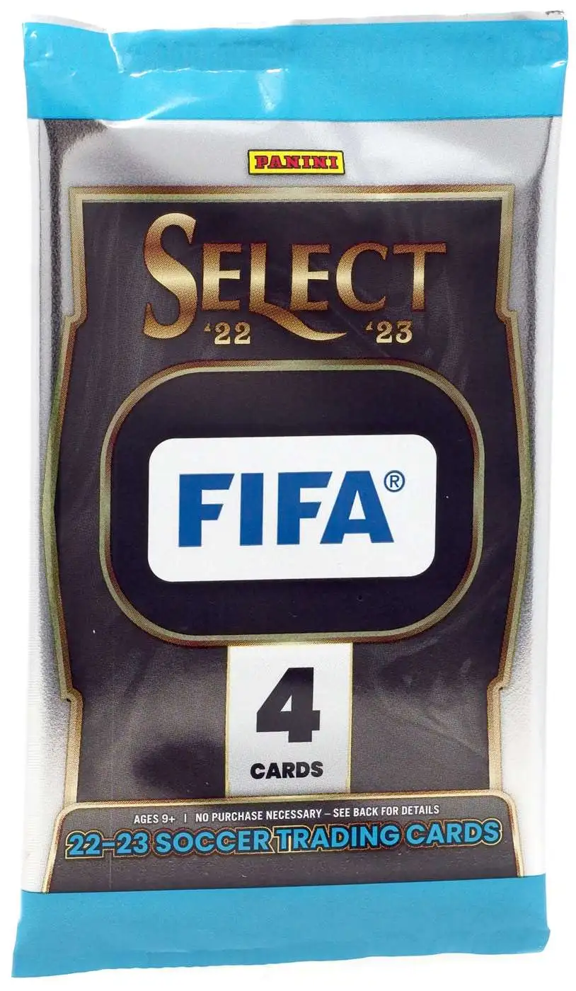 FIFA World Cup 2022-23 Select Soccer Trading Card BLASTER Pack [4 Cards]