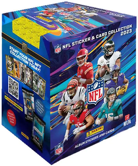 10 PACKS: 2020 Panini NFL Football Sticker Collection pack (5 stickers/1  trading card per pk)
