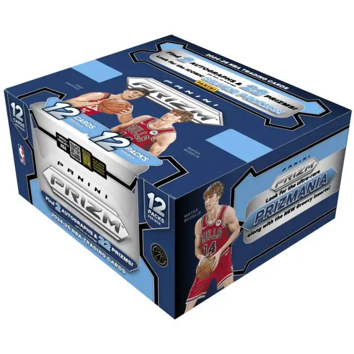 NBA Panini 2024-25 Prizm Basketball Trading Card HOBBY Box [12 Packs]