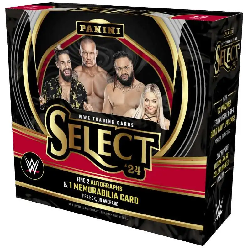 WWE Wrestling 2024 Select Wrestling Trading Card HOBBY Box