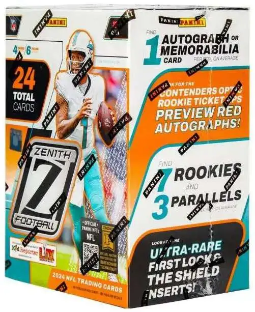 NFL 2024 Zenith Football Trading Card BLASTER Box [6 Packs]