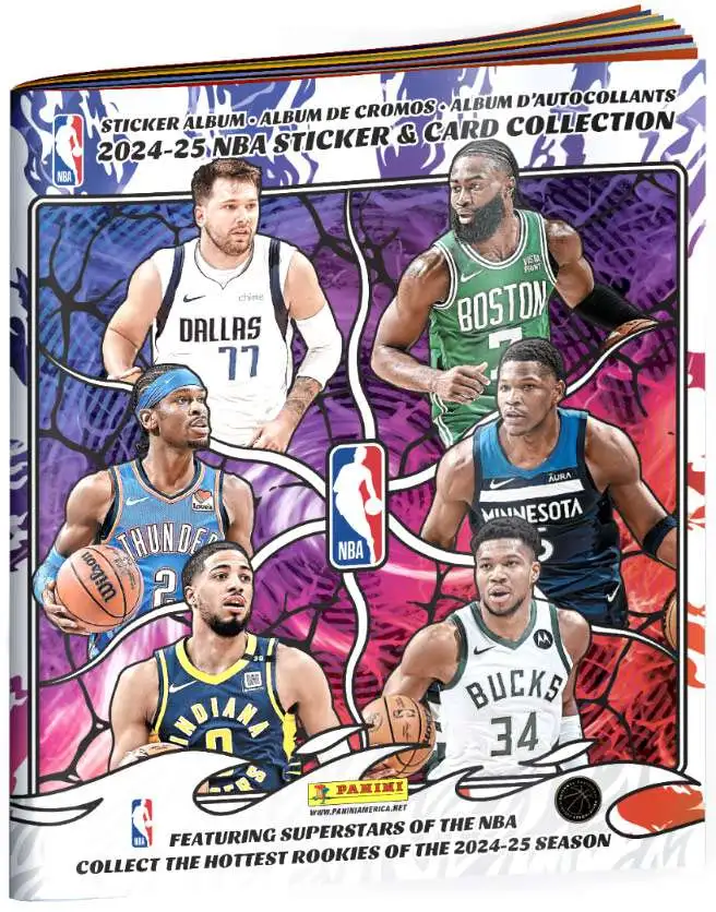 NBA Basketball Panini 2024-25 Basketball Sticker Collection Album