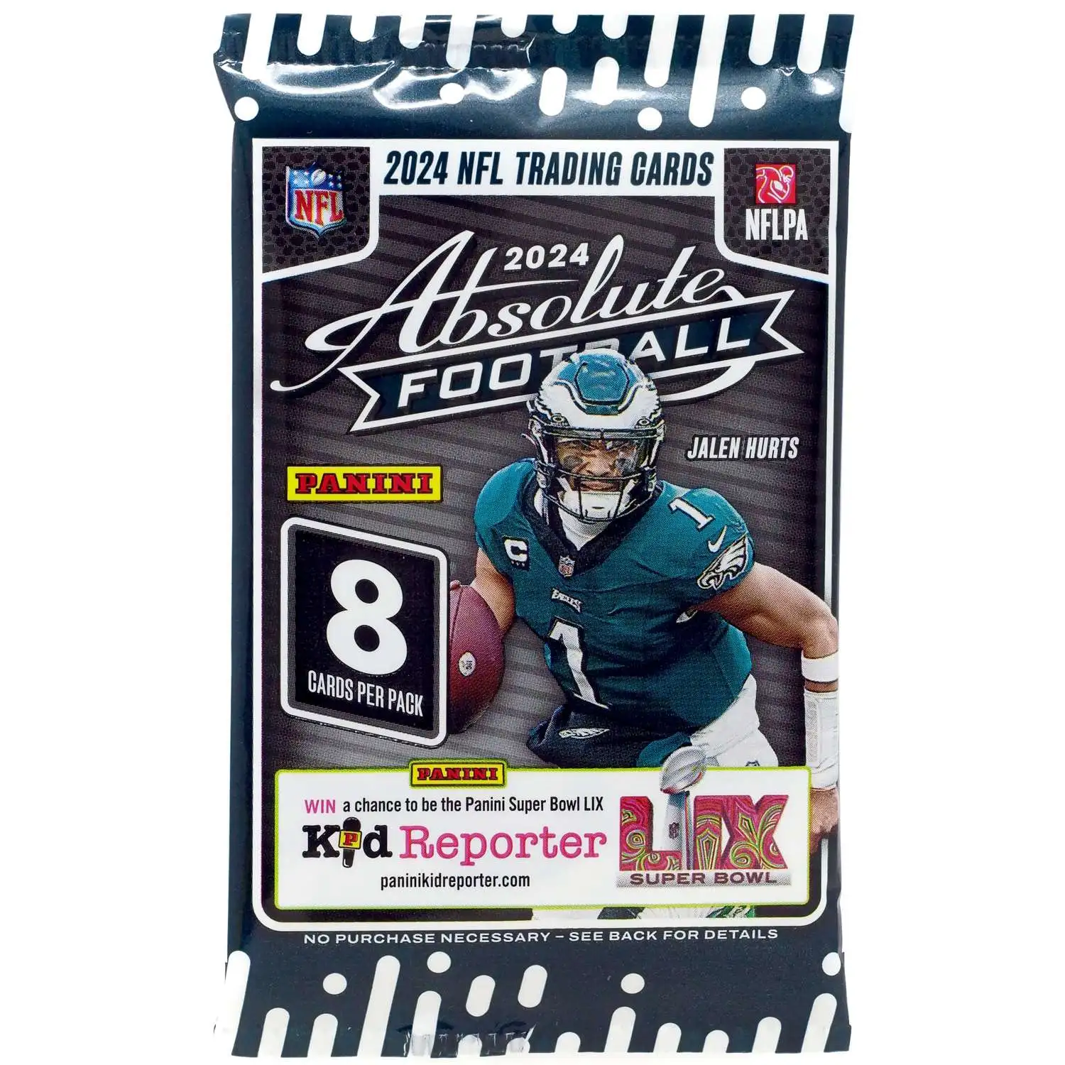 NFL Panini 2024 Absolute Football Trading Card RETAIL Pack [8 Cards]