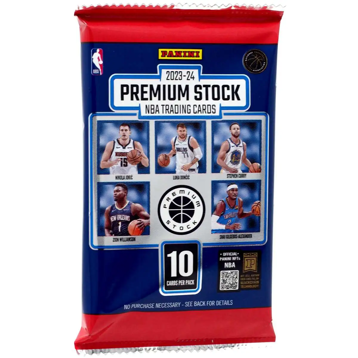 NBA Panini 2023-24 Premium Stock Basketball Trading Card MEGA Box Pack [10 Cards]