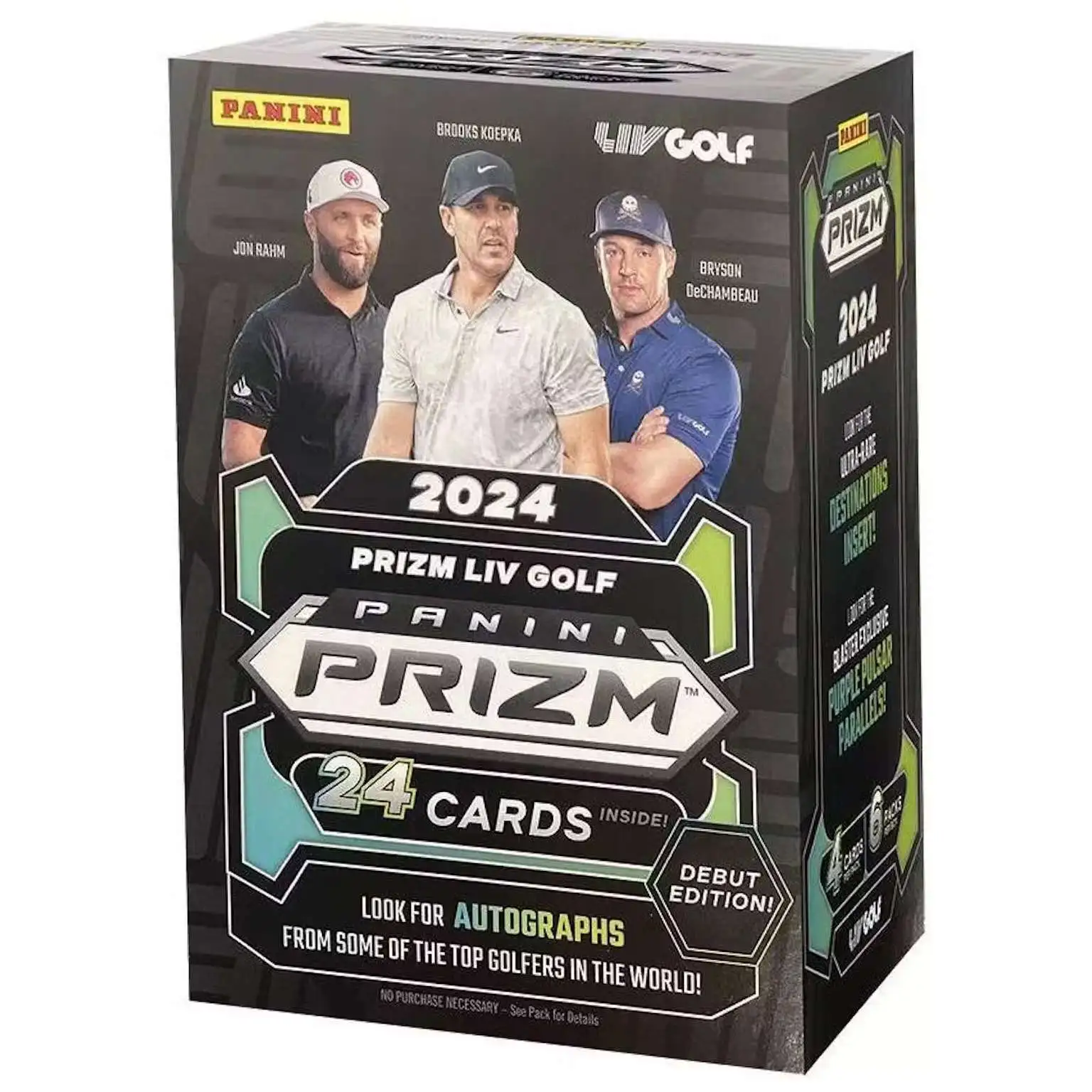 LIV Golf Panini 2024 Prizm Trading Card BLASTER Box [6 Packs]
