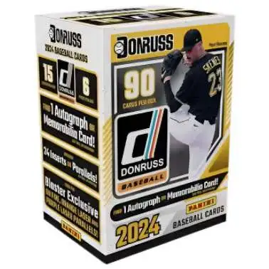 MLB Donruss 2024 Baseball Trading Card BLASTER Box [6 Packs]