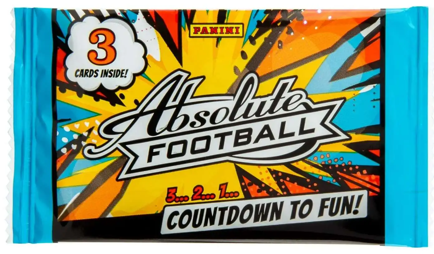 NFL Panini 2025 Absolute Football Countdown Calendar Trading Card PACK [3 Cards]