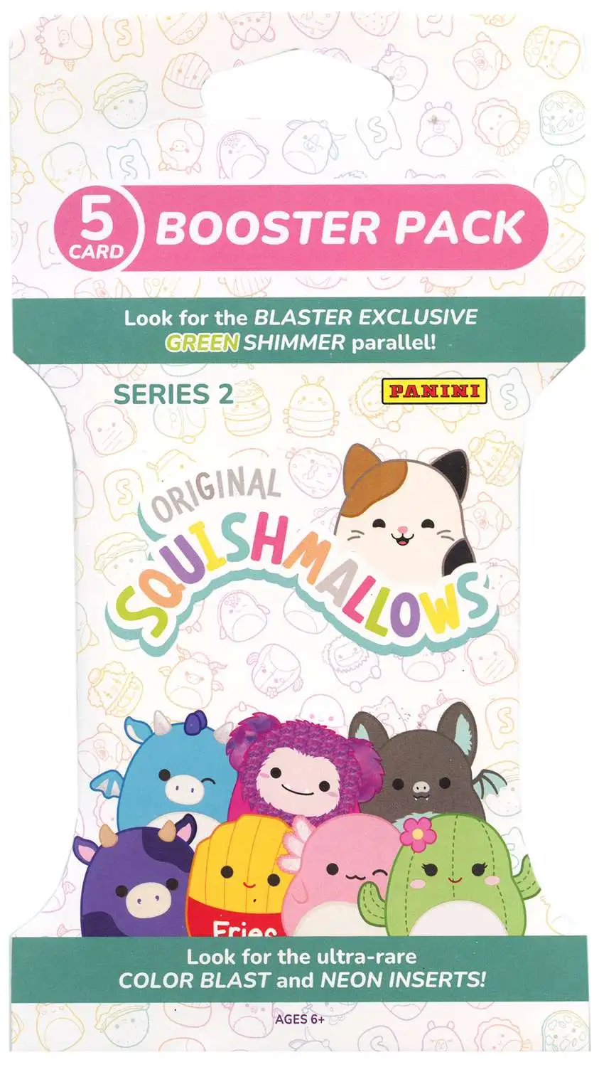 Panini Series 2 Squishmallows Trading Card SLEEVED BOOSTER Pack