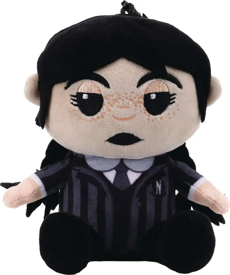 Bitty Boomers Wednesday Addams 2-Inch Plush Blutooth Speaker