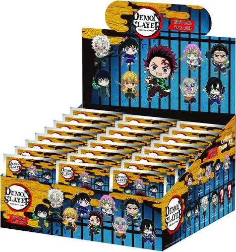 3D Figural Keyring Demon Slayer - Infinity Castle Mystery Box [24 Packs] (Pre-Order ships July)