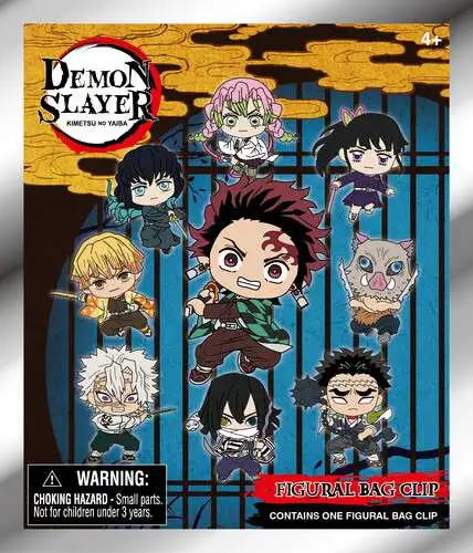 3D Figural Keyring Demon Slayer - Infinity Castle Mystery Pack [1 RANDOM Figure] (Pre-Order ships July)