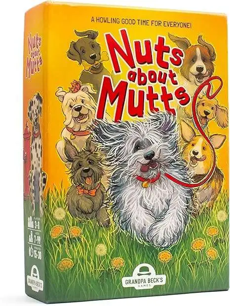 Card Game Grandpa Beck's Games Nuts About Mutts