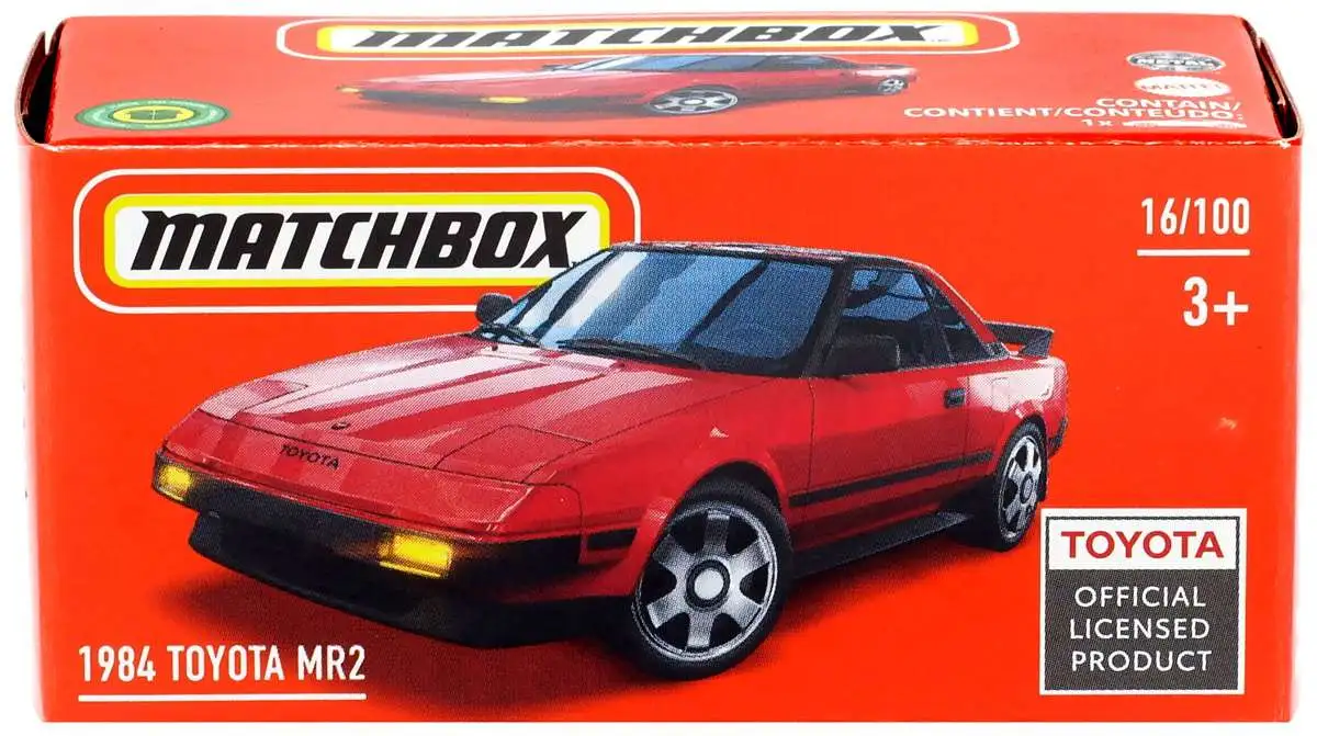 Matchbox Drive Your Adventure 1984 Toyota MR2 Diecast Car Mattel ToyWiz