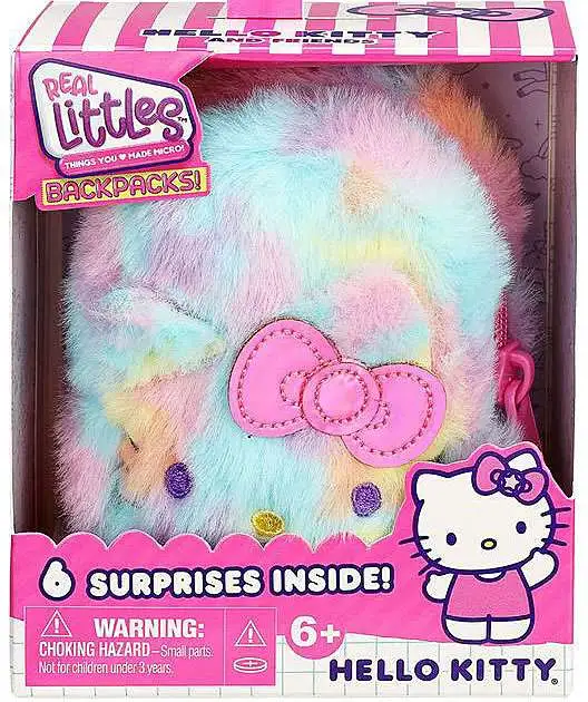 Hello Kitty & Friends Real Littles Backpacks! Hello Kitty Pack [Sherbert Colored, Damaged Package]