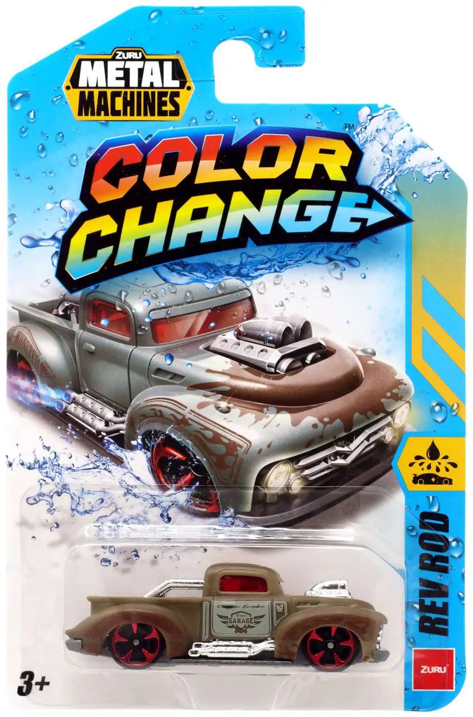 Metal Machines Color Change Rev Rod Diecast Car