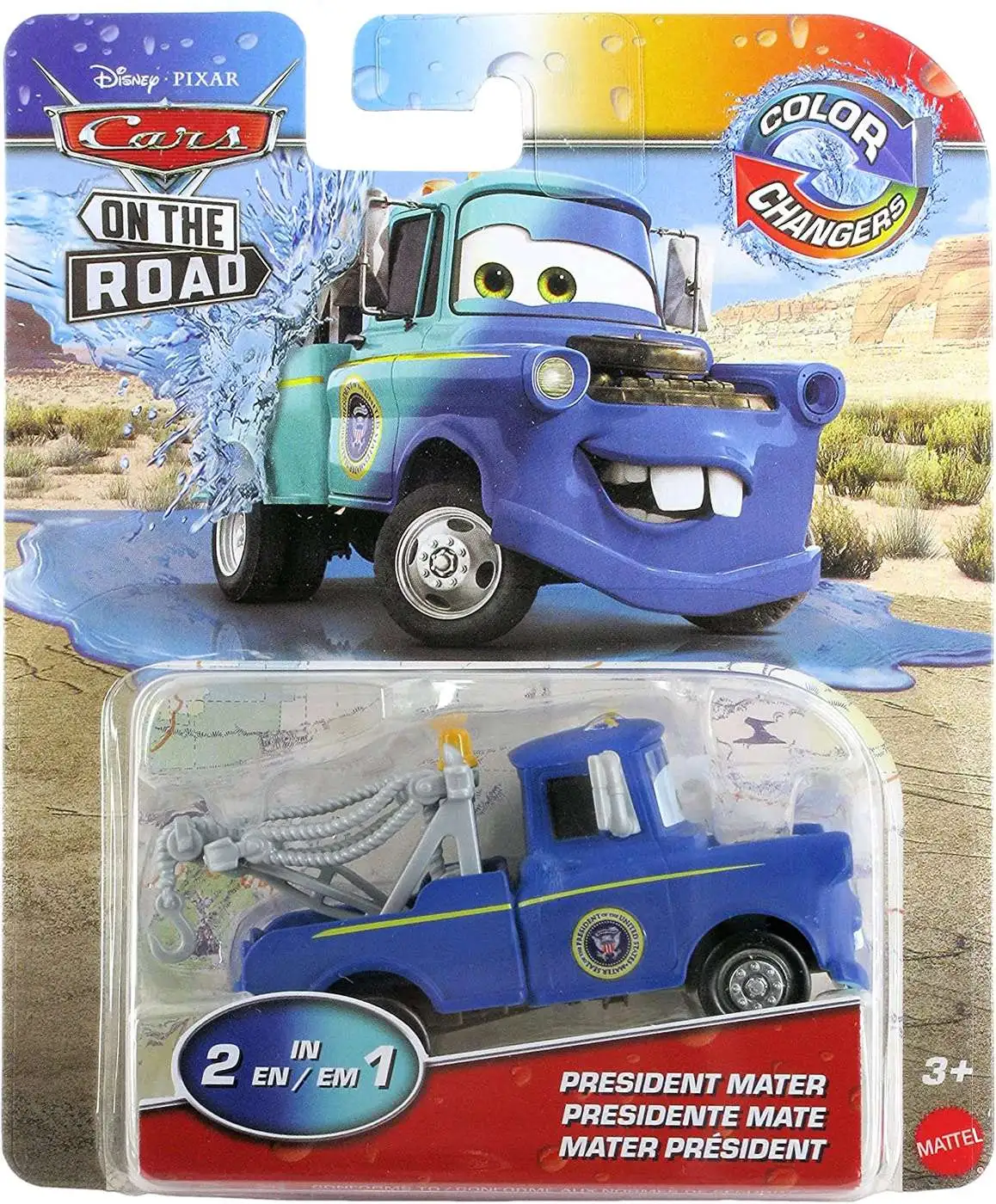 Cars on the Road - Prehistoric Lightning McQueen and Tow Mater - Disney  Store model