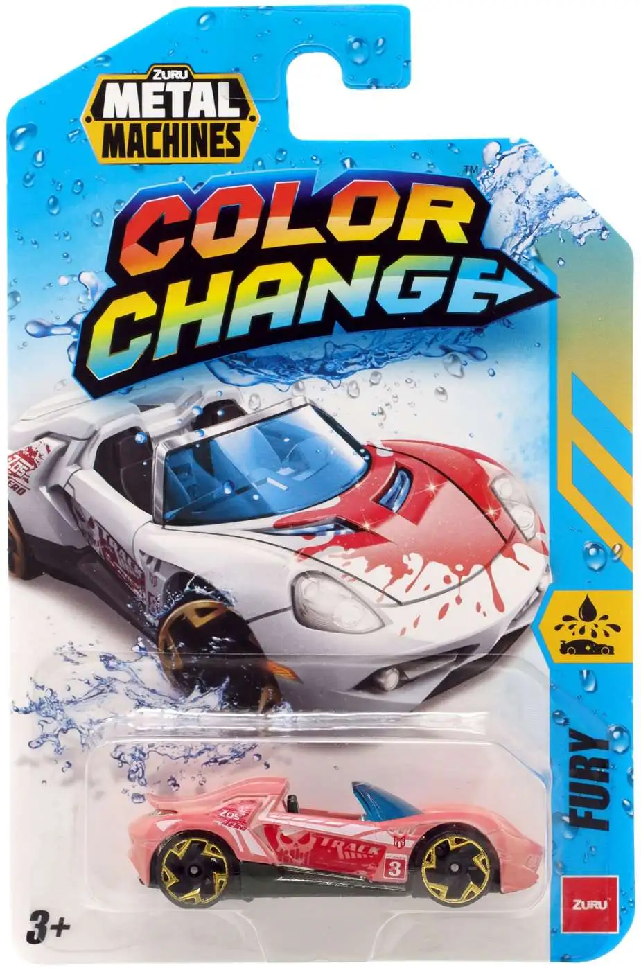 Metal Machines Color Change Fury Diecast Car