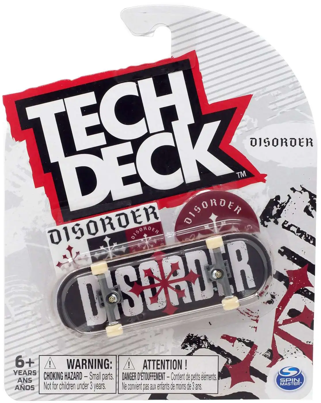 Tech Deck Disorder 96mm Common Mini Skateboard