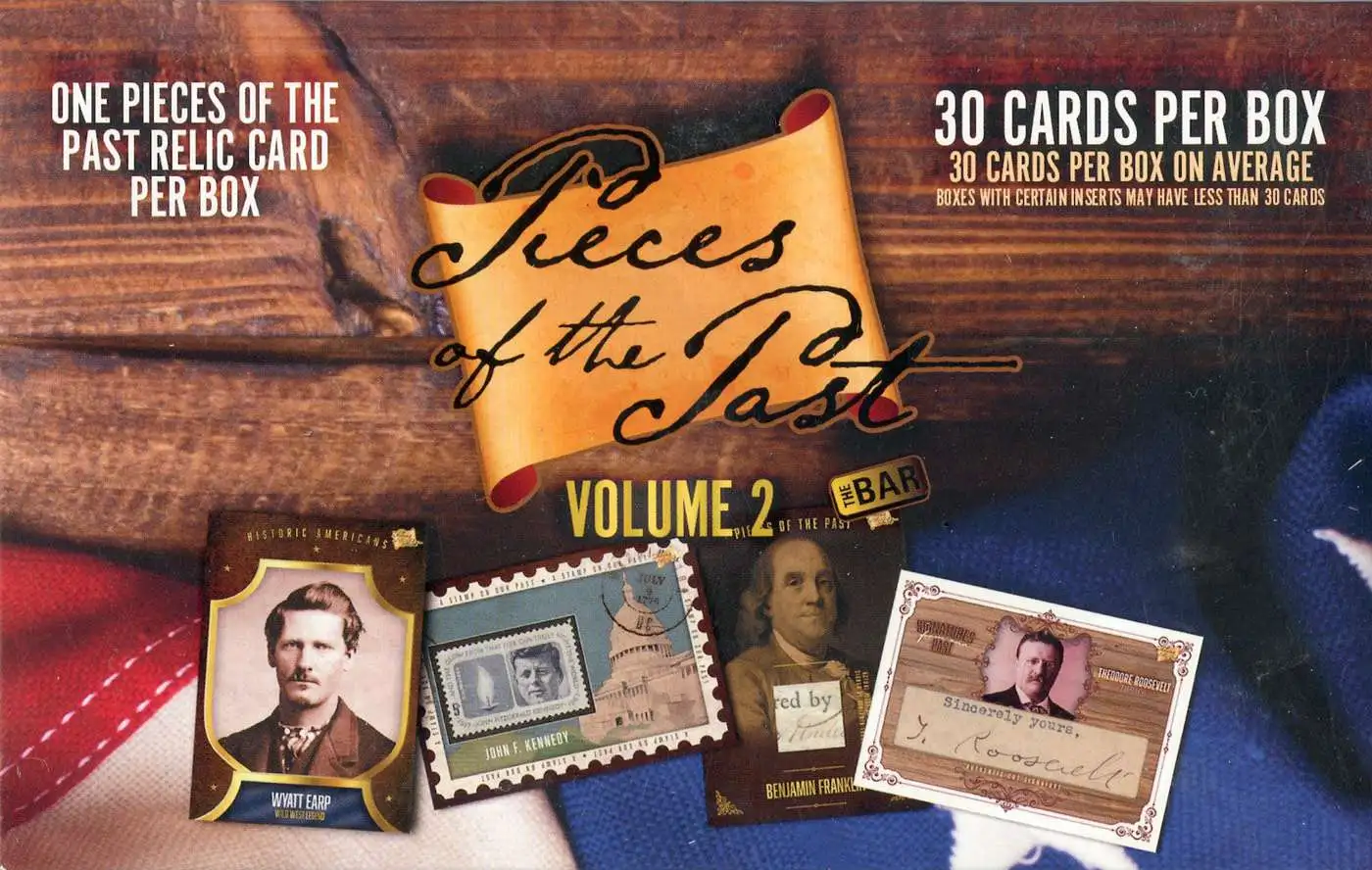 Super Break Pieces of the Past 2017 The Bar Trading Card Box [30 Cards]