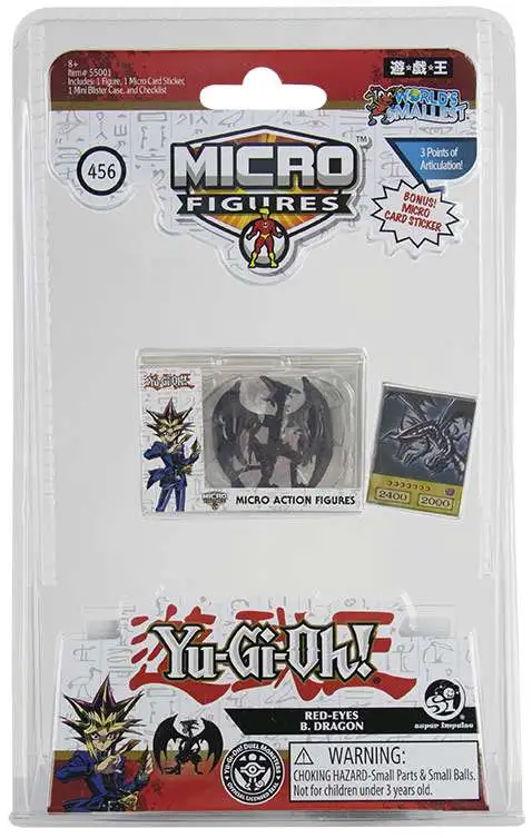 YuGiOh World's Smallest Red-Eyes B. Dragon Micro Figure