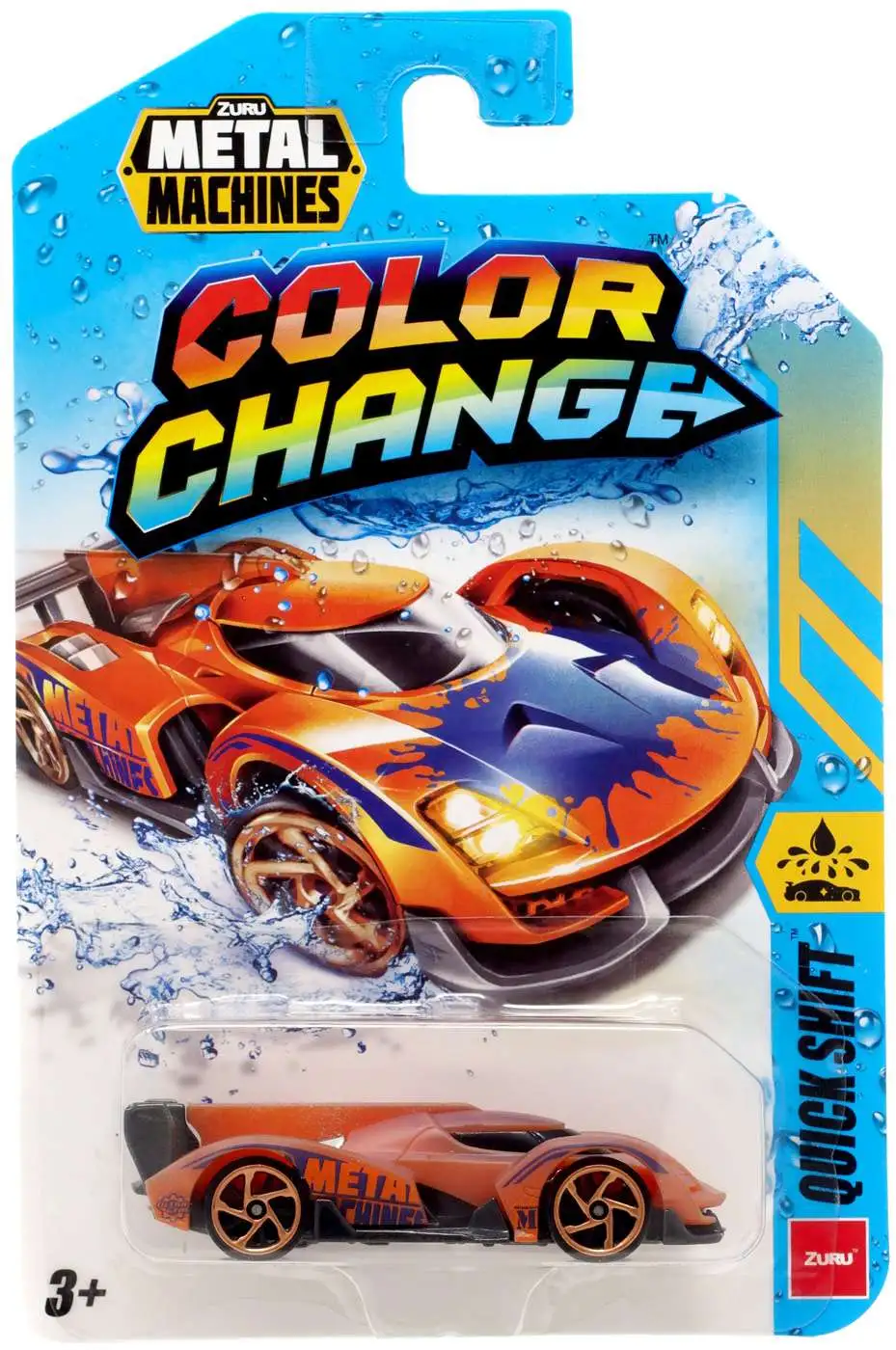 Metal Machines Color Change Quick Shift Diecast Car