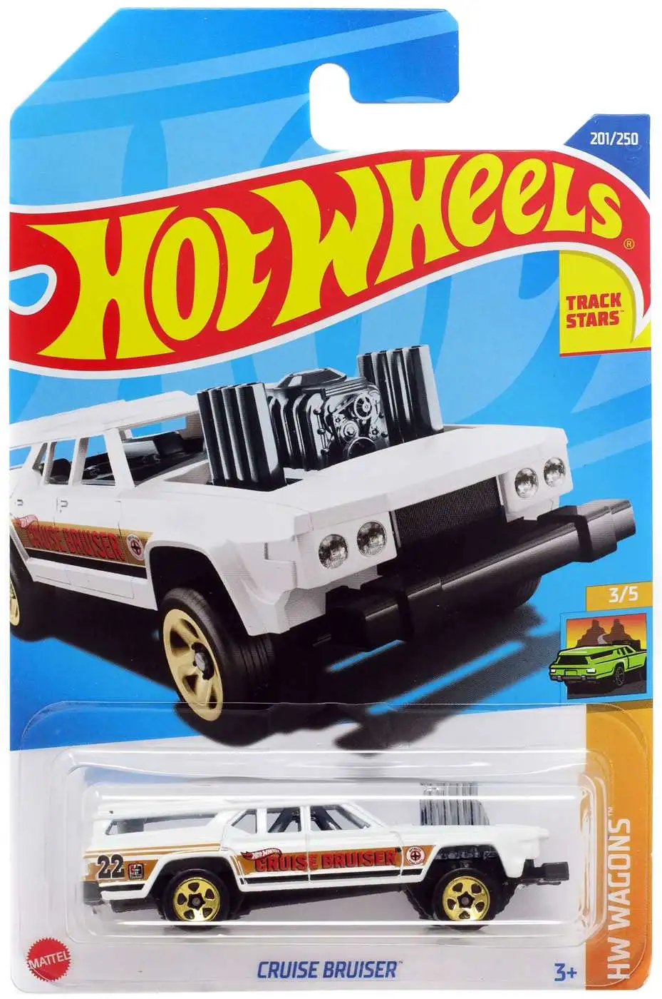 cruise bruiser hot wheels white