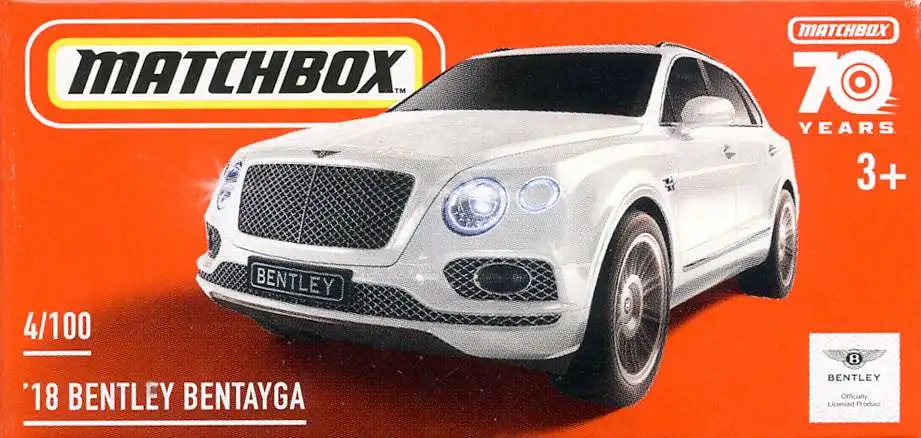 Matchbox Drive Your Adventure '18 Bentley Bentayga Diecast Car
