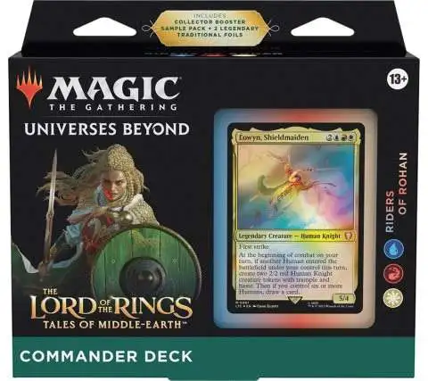 MtG Lord of the Rings Tales of Middle-Earth Riders of Rohan Commander Deck